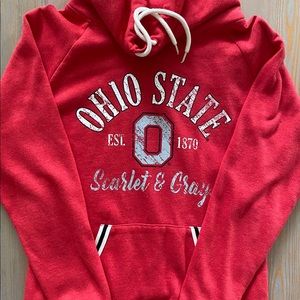 Ohio State Women’s Cowl Neck Sweatshirt Size S